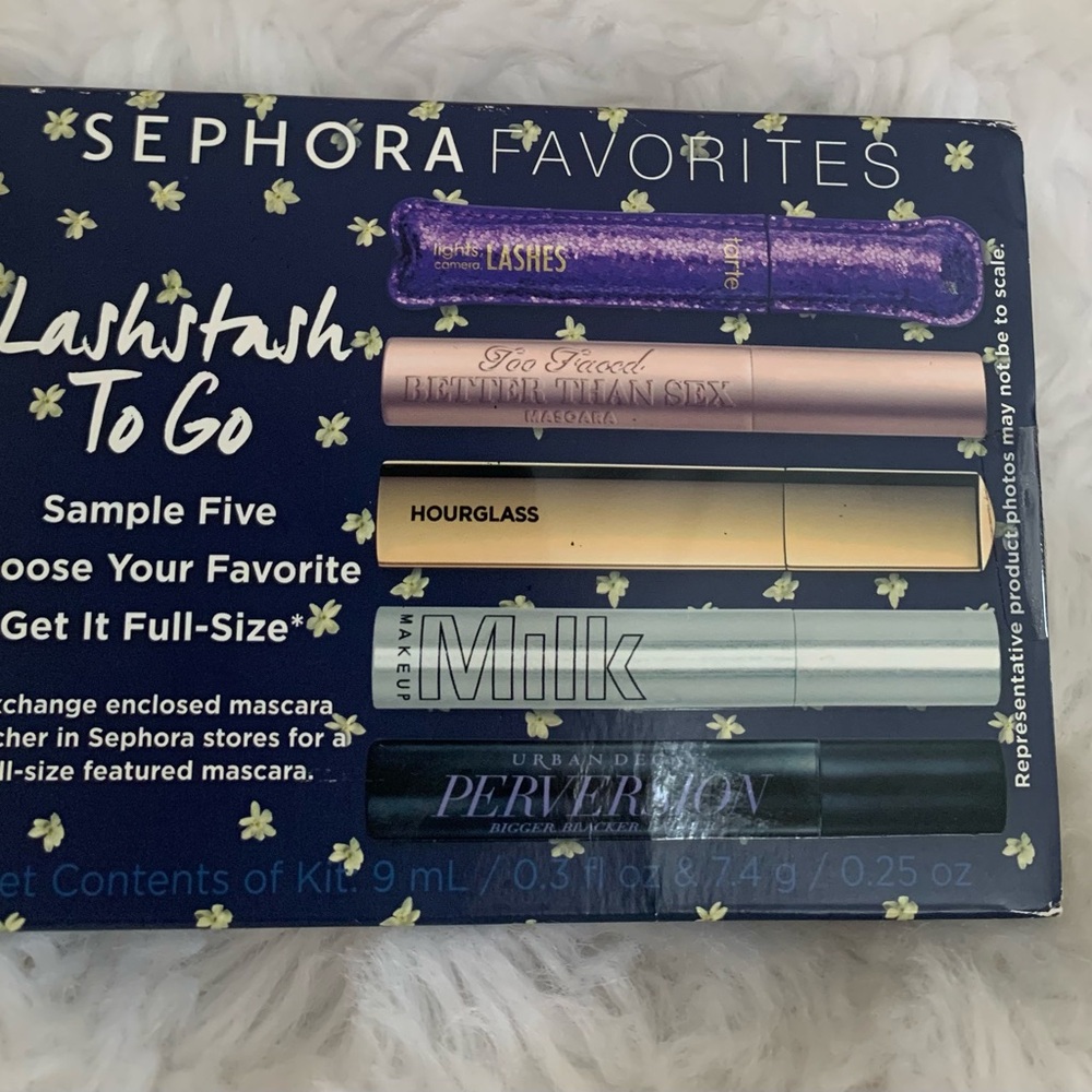 SEPHORA Favorites Lashtash To Go mini 5 mascara set NIB